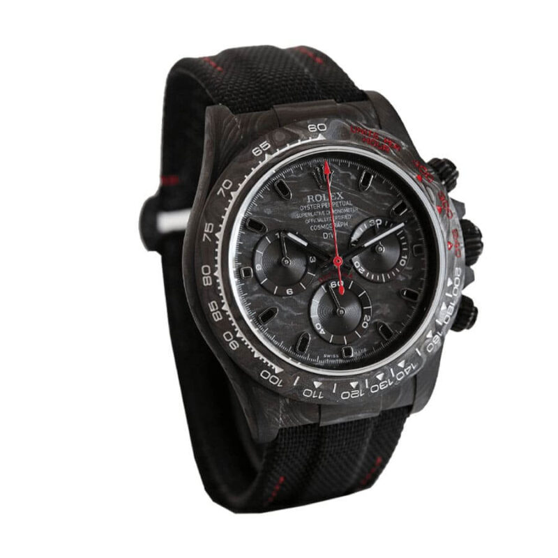 rolex daytona carbon speedster red after market 116503 ntpt red replica 1 1