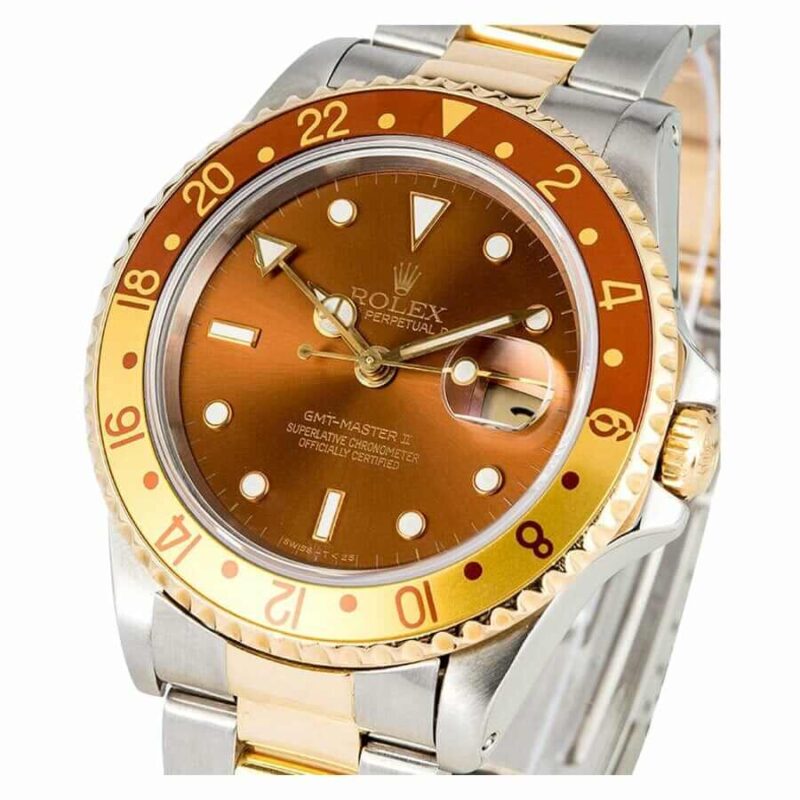rolex gmt master ii 109807 root beer dial 1 1