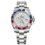 Rolex White Gold Gmt Master Ii 1