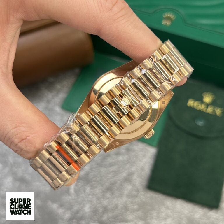 Dong Ho Rolex Day Date 228235 Rose Gold Rep 11 Mat Trang V2 GM Factory 40mm 2 768x768 1