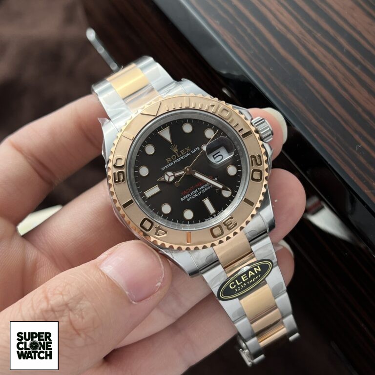 Dong Ho Rolex Yacht Master 126621 Mat Chocolate Rep 11 Clean 40mm 10 768x768 1
