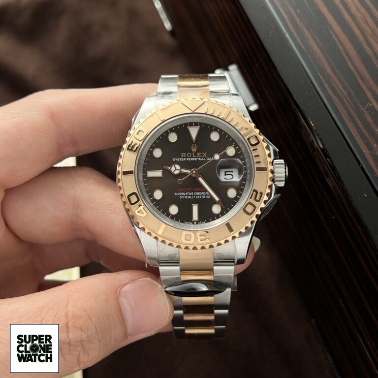 Dong Ho Rolex Yacht Master 126621 Mat Chocolate Rep 11 Clean 40mm 6 768x768 1