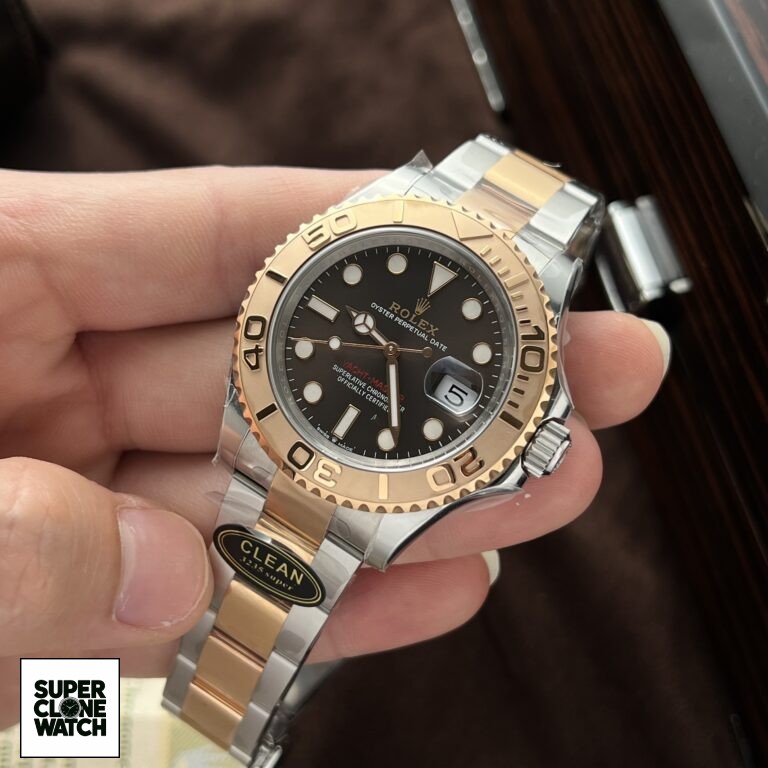Dong Ho Rolex Yacht Master 126621 Mat Chocolate Rep 11 Clean 40mm 9 768x768 1