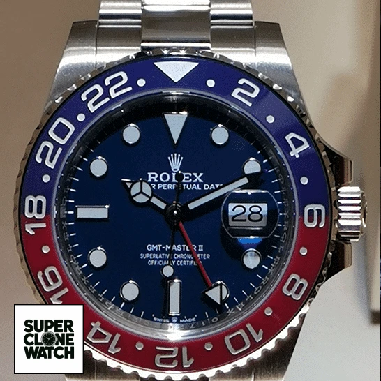 rolex gmt master II blue dial amp redblue 116719BLRO