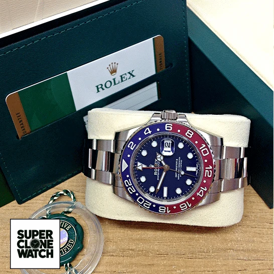 rolex gmt master II blue dial amp redblue 116719BLRO dial