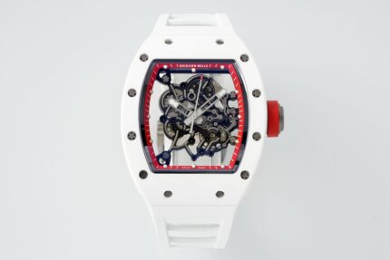 Richard Mille RM055 APSF Red Ceramic / Rubber Skeleton Dial Super Clone