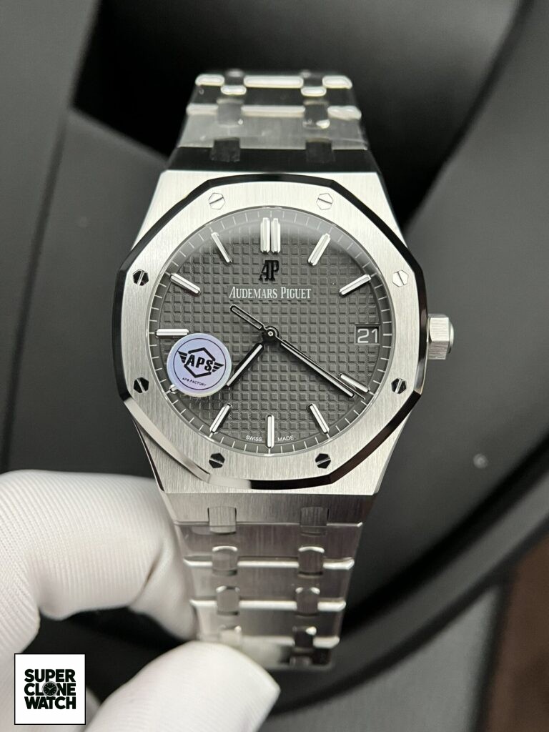 Dong Ho Audemars Piguet Royal Oak 15500ST Mat Xam Nha May APS 41mm 3 768x1024 1