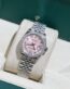 Dong Ho Nu Rolex DateJust Do Kim Cuong Moissanite Mat So Hong 31mm 3 768x768 1