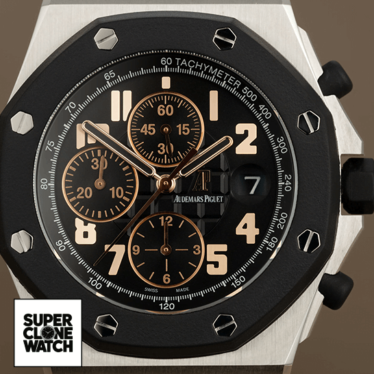 audemars piguet royal oak offshore 26298SK.OO .D101CR.01 replica front
