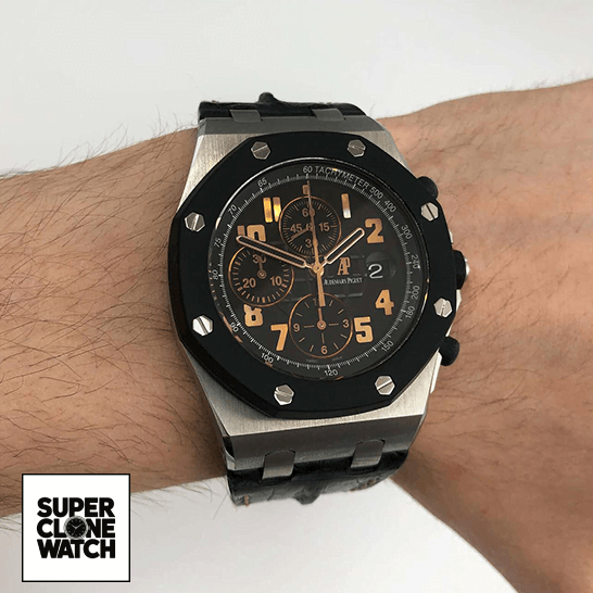 audemars piguet royal oak offshore 26298SK.OO .D101CR.01 replica wrist