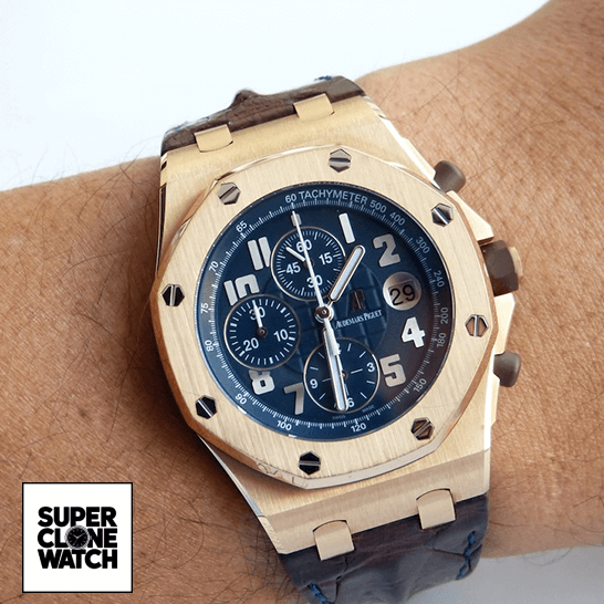 audemars piguet royal oak offshore 26365OR.OO .D801CR.01 replica wrist