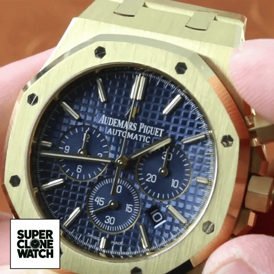audemars piguet royal oak chronograph 26320BA blue