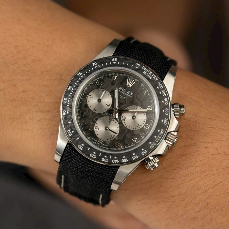 Dong Ho Che Tac Rolex Cosmograph Daytona DiW Day Vai Canvas 40mm 6 768x768 1