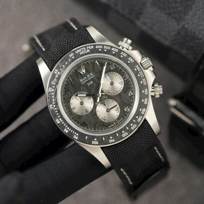 Dong Ho Che Tac Rolex Cosmograph Daytona DiW Day Vai Canvas 40mm 9 768x768 1