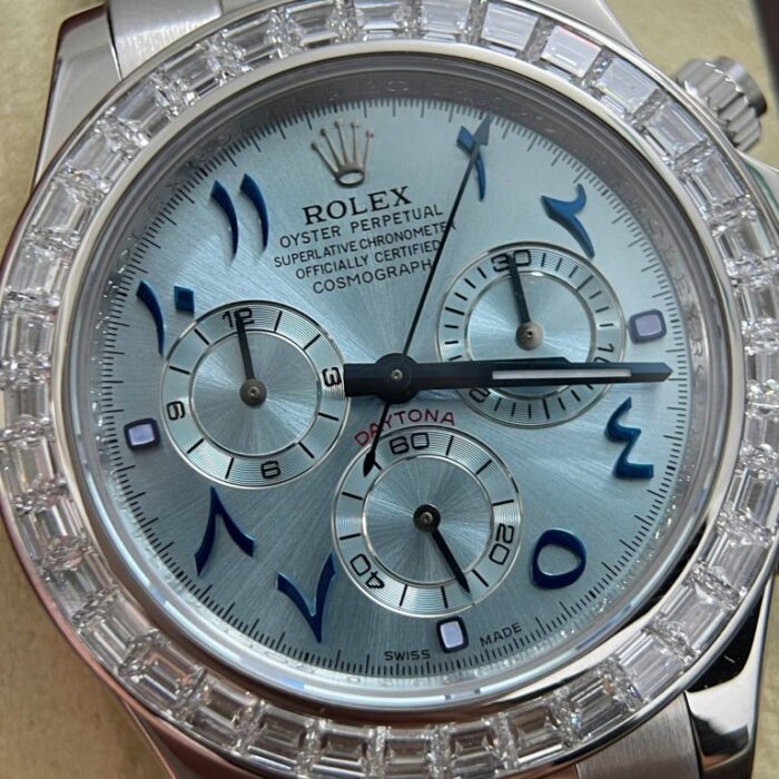 Dong Ho Rolex Daytona Che Tac Vang Trang 18K Nguyen Khoi Dinh Kim Cuong Baguette 40mm 6 768x768 1