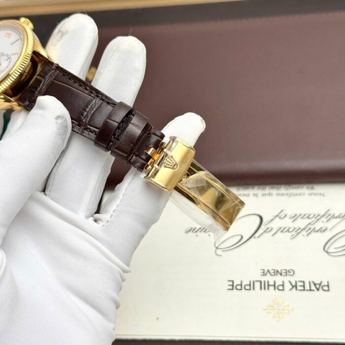 Dong Ho Rolex Perpetual 1908 Clone 11 Ma Vang Mat Trang 39mm 2 768x768 1
