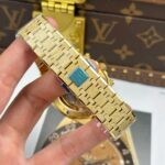 Dong Ho Audemars Piguet Che Tac Royal Oak Chronograph Frosted Gold 26240 Mat Vang Xuong APS 41mm 14 768x768 1
