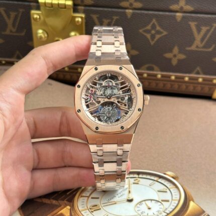 Dong Ho Audemars Piguet Rep 11 Royal Oak 26735 Bo Chuyen Dong Tourbillon 41mm 1 768x768 1