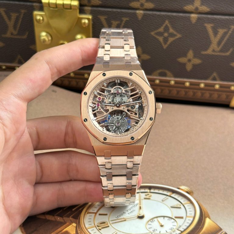 Dong Ho Audemars Piguet Rep 11 Royal Oak 26735 Bo Chuyen Dong Tourbillon 41mm 1 768x768 1
