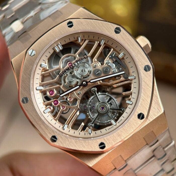 Dong Ho Audemars Piguet Rep 11 Royal Oak 26735 Bo Chuyen Dong Tourbillon 41mm 12 768x768 1