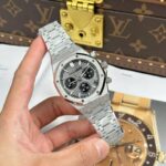 Dong Ho Audemars Piguet Rep 11 Royal Oak Chronograph Frosted Gold 26240 Mat Xam APS Factory 41mm 4 768x768 1