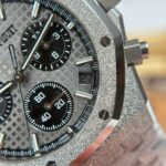 Dong Ho Audemars Piguet Rep 11 Royal Oak Chronograph Frosted Gold 26240 Mat Xam APS Factory 41mm 6 768x768 1