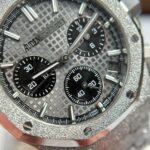 Dong Ho Audemars Piguet Rep 11 Royal Oak Chronograph Frosted Gold 26240 Mat Xam APS Factory 41mm 9 768x768 1
