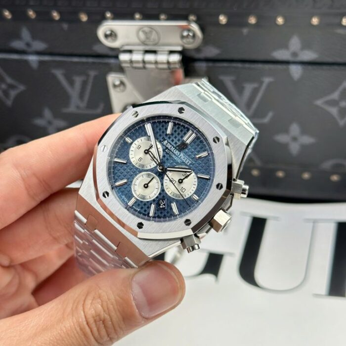 Dong Ho Audemars Piguet Replica 11 Royal Oak 26331 Chronograph Mat Xanh Blue 41mm 4 768x768 1
