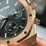 Dong Ho Audemars Piguet Royal Oak 26240 Ma Vang Hong Rep 11 Mat Xanh La Cay APS 41mm 4 768x768 1