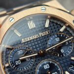 Dong Ho Audemars Piguet Royal Oak 26240 Replica 11 Mau Vang Hong Mat Xanh Blue APS 41mm 2 768x768 1