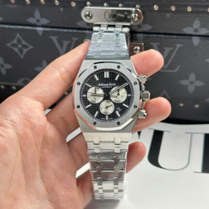 Dong Ho Audemars Piguet Royal Oak 26331 Chronograph Replica 11 Mat Den 41mm 13 768x768 1