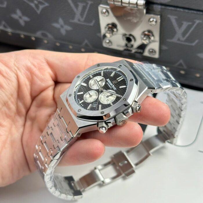 Dong Ho Audemars Piguet Royal Oak 26331 Chronograph Replica 11 Mat Den 41mm 8 768x768 1